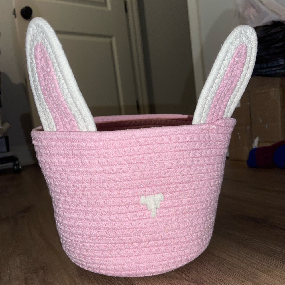 Girl bunny basket
